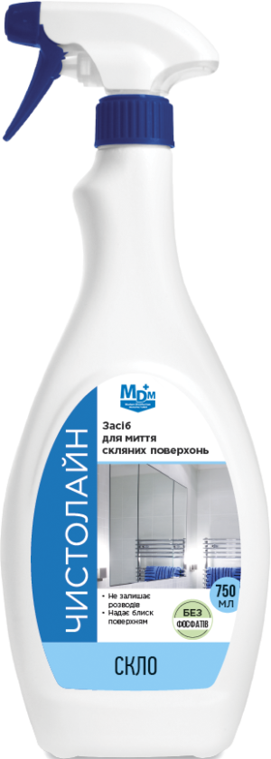 Засіб миючий Чистолайн Скло MDM 750 мл