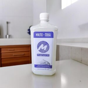 5991043083_milo-pina-dlya Мило піна для миття рук ТМ Manorm 1л (переносная емкость)