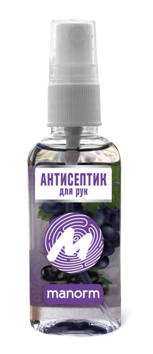 6158531879_antiseptik-sprej-zasib Антисептик спрей засіб дезінфекційний Amethyst Manorm 50мл