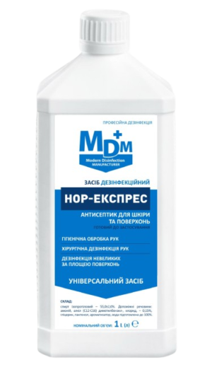 Засіб дезінфекційний НОР-експрес MDM 1л