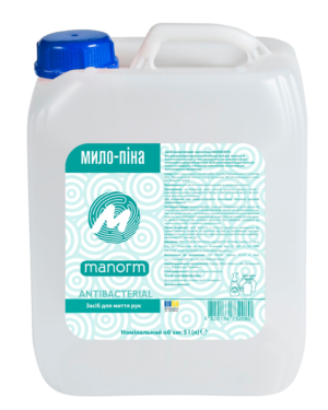 7401948207_ridke-milo-pina-manosept Рідке мило-піна Маносепт Manorm 5 л